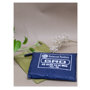 Chubasquero de nailon OEM ODM 190T, chaqueta impermeable ligera portátil, pantalones para motociclista - Product Image 6