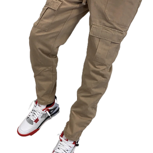 กางเกงคาร์โก้ทรงตรงสำหรับผู้ชาย ขายส่ง หลายกระเป๋า ระบายอากาศ น้ำหนักเบา สไตล์ฮิปฮอป กีฬา จ็อกเกอร์ ลำลอง ใช้งานได้หลากหลาย สำหรับฤดูใบไม้ร่วง - Product Image 2