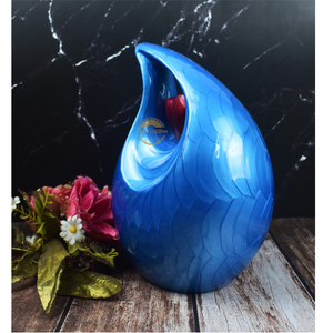Purple <b>Keepsake</b> Urns - Mini Urns for Human Ashes Premium <b>Box</b> & Bags - Handcrafted Urns for Ashes - Honor Your Loved One - Product Image 5