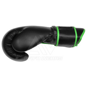 Gants de boxe en cuir PU de haute qualité de qualité supérieure Fabricant professionnel pour les arts martiaux et l'équipement de boxe - Product Image 2
