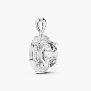 Most Selling Elegant Lab Grown <b>Diamond</b> Pendant Sustainable Fine <b>Jewelry</b> for Daily Wear & Gifting Available at Export Price - Product Image 1