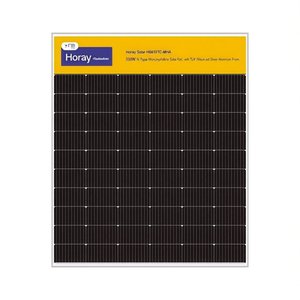 แผงโซลาร์เซลล์ Horay Solar HS610TC-MHA 550W แบบโมโนคริสตัลไลน์ชนิด N พร้อมใบรับรอง TUV และกรอบอะลูมิเนียมสีเงิน - Product Image 2