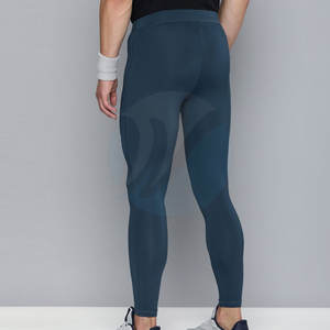 Leggings Deportivos para Hombre de Primera Calidad, Spandex/Poliéster, Transpirables, de Secado Rápido, Cintura Alta Elástica, MOQ Bajo, Venta al Por Mayor - Product Image 3
