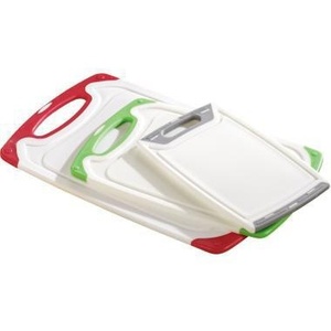 Esmeyer Star White <b>Plastic</b> Chopping <b>Blocks</b> 3 Pieces 25.5 X 14.7 cm 31.6 X 19.6 cm 40 X 23.5 cm Cutting Boards - Product Image 1