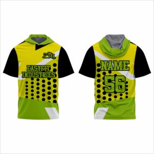 ชุดเสื้อฮู้ดบาสเก็ตบอลผ้าโพลีเอสเตอร์ระบายอากาศได้ดี สกรีนโลโก้ หมายเลข และชื่อ ตามสั่ง ไซส์พลัส สำหรับฤดูร้อน - Product Image 3