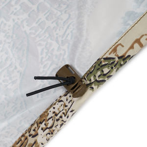 Housse de sac à dos imperméable à cadre externe 80L avec ajustement élastique, style camouflage, en nylon et rangement compact - Product Image 5