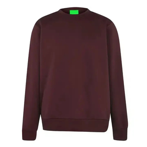 Sweat-shirt d'hiver personnalisé de haute qualité, écologique, pour homme, col rond, en coton, épaules tombantes, streetwear unisexe, coupe classique, vente en gros - Product Image 1