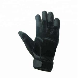 Gants tactiques ignifuges en cuir et coton à écran tactile souple et résistants à la chaleur pour le soudage et l'utilisation en toute sécurité - Product Image 2