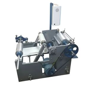 Máquina Rebobinadora Automática de Acero Suave para Rollos de Papel de Embalaje de Grado Alimenticio, Alimentación CC/CA, Capacidad de 1000 Rollos/Día, Mejor Precio al por Mayor - Product Image 1