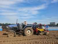 Machine à repiquer les légumes, repiqueuse multifonctionnelle de semis, repiqueuse d'oignons à 2 rangs, remorquée par un tracteur, garantie 1 an