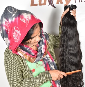 ผมดิบจากเวียดนามผมหยักแบบชาวพม่าช่อต่อผมมนุษย์สีดำธรรมชาติแบบไม่ผ่านการแปรรูปผม100% - Product Image 5