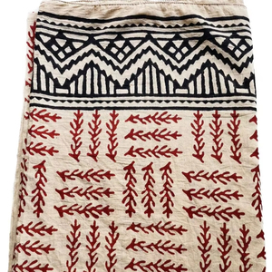 2024 Women's Customized Solid Cotton Printed Swim Sarong Beachwear Cover Ups Indonesian 1 Piece Minimum Order MOQ 2pcs - Product Image 1