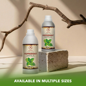 Aceite Esencial de Menta Aromatika 500ml, Aceite de Mentha Piperita Destilado al Vapor para Uso en Spa, Salón y Masajes - Product Image 5