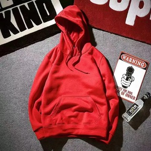 Sweat-shirts en polaire respirants et écologiques à imprimé sur le devant pour l'automne/hiver, hommes et femmes, sweat-shirt à capuche uni, poche ample, tendance streetwear - Product Image 4