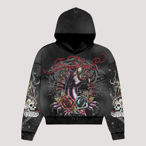 Pull à capuche personnalisé Slim Fit pour hommes 100% coton polaire avec broderie 3D design uni - Product Image 6