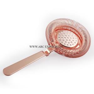 ที่กรองชาทองเหลืองบริสุทธิ์ทรงกลมเคลือบทองโต๊ะในครัว - Product Image 3