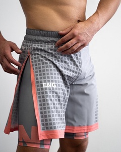 Premium <b>grappling</b> training shorts flexible lightweight breathable quick dry athletic apparel for men gym practice use - Product Image 1