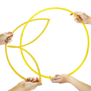 6-mảnh có thể gập lại nhựa nhanh nhẹn Nhẫn đặt 49.5cm đường kính Trọng lượng nhẹ & không thấm nước cho bóng đá/Bóng đá Đào Tạo - Product Image 3