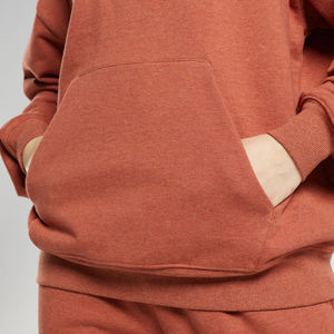 2024 personnalisé haute qualité surdimensionné pull à capuche ensemble femmes confortable polaire hiver longue à capuche grande taille impression 3D lavé Technique - Product Image 5