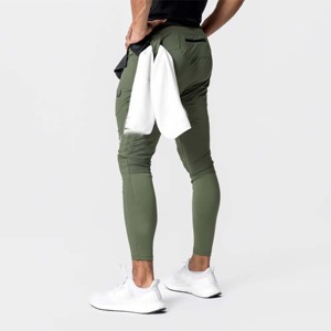 Pantalon de jogging d'entraînement de performance pour hommes-Joggers confortables et polyvalents pour la gym, la course et les activités de plein air - Product Image 2