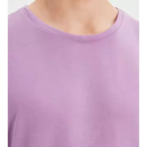 T-shirt pour homme de haute qualité, élégant, tendance, respirant, écologique, manches courtes, col rond, 100% polyester, coupe classique, 180g - Product Image 3