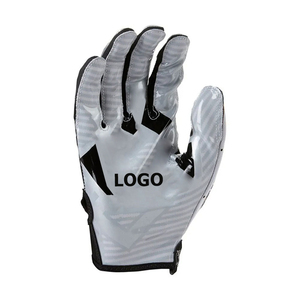Gants de football américain personnalisés en cuir léger imperméable à l'eau extensible Protection UV Sports Gym Casual Use Printing - Product Image 3