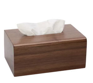 กล่องกระดาษทิชชูทำจากไม้ใช้ในบ้านสำนักงานร้านอาหารกล่องกระดาษทิชชูสำหรับตกแต่งโต๊ะ - Product Image 3