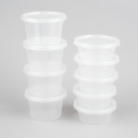 Récipient à gâteau à motif carré PET Durable résistant aux fuites de haute qualité pour Jelly Hamburger chips à emporter en gros