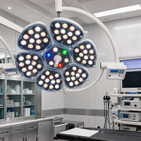 Lampe chirurgicale LED sans ombre Petal pour salle d'opération hospitalière