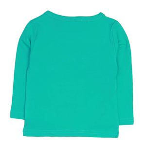 T-shirt à manches longues pour garçons - Cyan - Product Image 2