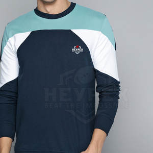 Sudadera de Cuello Redondo para Hombre de Alta Calidad, Último Diseño, Transpirable, de Algodón/Poliéster, Color Sólido, Teñido Liso, Sostenible - Product Image 2