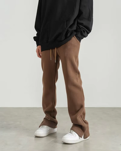 กางเกงวอร์มขากว้างพิมพ์ลายทรงแบ็กกี้มีกระเป๋ากางเกงลำลองผ้าขนแกะปักสำหรับ100 - Product Image 6