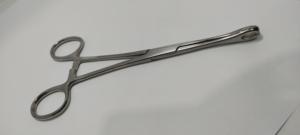 Pinces à éponges professionnelles en acier inoxydable, outils de piercing corporel en acier inoxydable, pinces à éponges Forester - Product Image 4