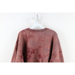 Sweat uni avec impression de logo personnalisé lavé à l'acide surdimensionné lourd 100% coton pour hommes pull délavé à l'acide sweat pour hommes - Product Image 4