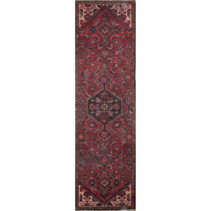 Tapis vintage Mahal en laine fait main, noué à la main, lavable, antique, luxueux pour la maison et les bureaux - Product Image 1