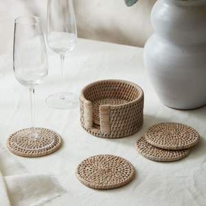 Trending Design Dining Table Mat Heat Resistant Hand Woven Jute Coaster Coffee Embroidered Mats Rattan Jute <b>Linen</b> <b>Placemats</b> - Product Image 6