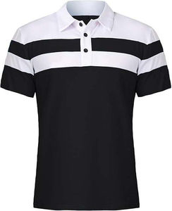 เสื้อโปโลผ้าฝ้ายแขนยาวพิมพ์ลายสำหรับผู้ชาย, เสื้อกีฬาลำลองระบายอากาศได้ดีขนาด220กรัม - Product Image 2