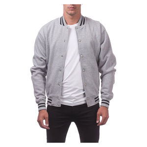 แจ็กเก็ตสำหรับผู้ชายเสื้อแจ็กเก็ตผ้าปักลายโลโก้ตามสั่ง - Product Image 2