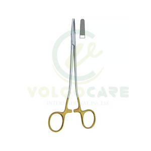 Soporte de aguja de acero inoxidable de 4,75 \ "de calidad superior Estilo único 3 pinzas de aguja Excelente calidad - Product Image 2