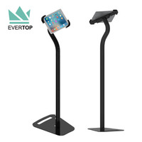 Support universel antivol LSF02B-D pour iPad Pro et tablettes Android Samsung 10 pouces – Idéal pour kiosque et utilisation au sol