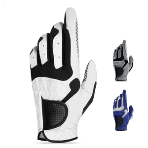 Guantes de golf lavables de verano hechos a medida para hombres para Golfista Guantes de golf de mano izquierda lavables para todo clima piel de oveja - Product Image 1