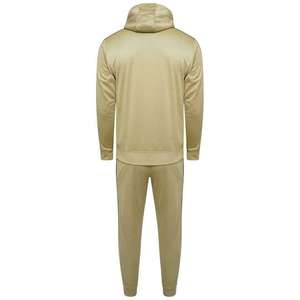 Custom Printed Men's Tracksuit Solid Pattern <b>Zip</b>-<b>Up</b> <b>Hoodie</b> with Side Stripes Fleece Jogging Gym Running Sweatshirt for Winter - Product Image 6