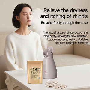 Herbal Facial <b>Steamer</b> Hot Mist Vaporizer Nose & Face Steam Care Device with Towel Steaming Function ODM OEM - Product Image 5