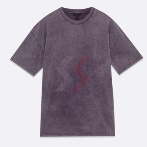 T-shirts à lavage acide tendance, design complet, en gros, faible MOQ, meilleure qualité, t-shirt à lavage acide pour hommes, personnalisé - Product Image 5