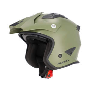Casque JET ARIA Acerbis Vintage Predator Design Open Face avec visière à dégagement rapide, taille XL, coque en PC, pour moto et vélo - Product Image 1