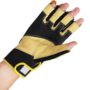 Gants de sport de voile de qualité supérieure en gros, respirants, imperméables, de sécurité, fermeture à boucle et crochet, cuir synthétique - Product Image 4