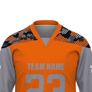 Maillot de hockey sur glace pour adultes en gros, service OEM, tissu sublimé léger personnalisé, 100% polyester pour l'entraînement et les matchs - Product Image 6