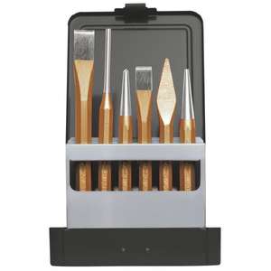 Juego de 6 Cinceles y Punzones Gedore en Estuche - Product Image 1
