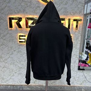 Sweat à capuche zippé avec logo personnalisé le plus demandé Puff Printed fabriqué en usine prix bon marché sweats à capuche pour hommes vente à chaud - Product Image 6