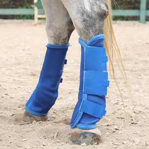 Mejor Calidad SMART SHINE ENTERPRISES PAKISTAN Fabricante 4 PCS Protectores de Tendones Personalizables para Caballos, Botas de Protección para Patas de Salto - Product Image 2